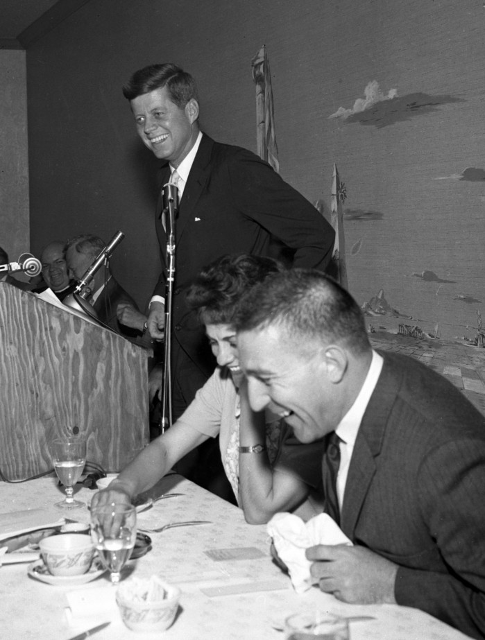 John F. Kennedy and Lyndon B. Johnson in Tucson